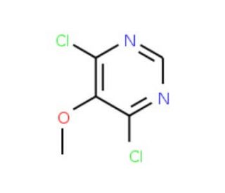 4,6-Dichloro-5-methoxypyrimidine (CAS 5018-38-2) - chemical structure image