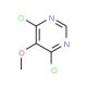 4,6-Dichloro-5-methoxypyrimidine (CAS 5018-38-2) - chemical structure image