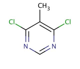 4,6-Dichloro-5-methylpyrimidine (CAS 4316-97-6) - chemical structure image