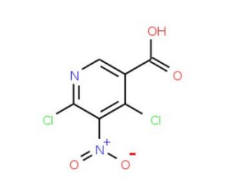 4,6-Dichloro-5-nitronicotinic acid - chemical structure image
