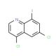 4,6-Dichloro-8-iodoquinoline - chemical structure image