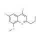 4,6-Dichloro-8-methoxy-2-propylquinoline (CAS 1189107-20-7) - chemical structure image