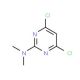 4,6-Dichloro-N,N-dimethyl-2-pyrimidinamine (CAS 5734-68-9) - chemical structure image