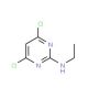 (4,6-Dichloro-pyrimidin-2-yl)-ethyl-amine - chemical structure image