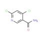 4,6-Dichloronicotinamide (CAS 70593-57-6) - chemical structure image