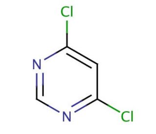 4,6-Dichloropyrimidine (CAS 1193-21-1) - chemical structure image