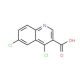 4,6-Dichloroquinoline-3-carboxylic acid (CAS 179024-68-1) - chemical structure image