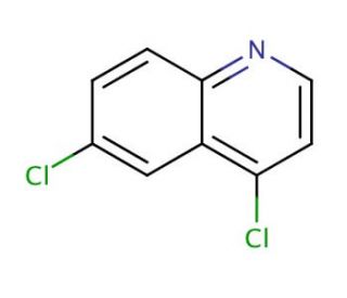 4,6-Dichloroquinoline (CAS 4203-18-3) - chemical structure image