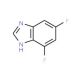 4,6-Difluorobenzimidazole (CAS 2208-24-4) - chemical structure image