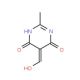 4,6-Dihydroxy-2-methyl-pyrimidine-5-carbaldehyde - chemical structure image