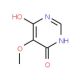 4,6-Dihydroxy-5-methoxypyrimidine (CAS 5193-84-0) - chemical structure image