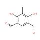 4,6-Dihydroxy-5-methyl-1,3-diformyl benzene (CAS 22304-67-2) - chemical structure image