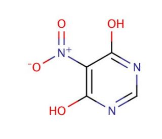 4,6-Dihydroxy-5-nitropyrimidine (CAS 2164-83-2) - chemical structure image