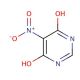 4,6-Dihydroxy-5-nitropyrimidine (CAS 2164-83-2) - chemical structure image
