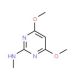 (4,6-Dimethoxypyrimidin-2-yl)methylamine - chemical structure image