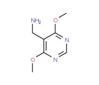 (4,6-dimethoxypyrimidin-5-yl)methylamine - chemical structure image
