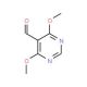 4,6-dimethoxypyrimidine-5-carbaldehyde - chemical structure image
