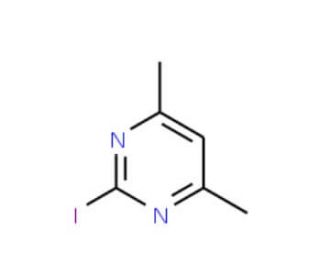 4,6-Dimethyl-2-iodopyrimidine - chemical structure image