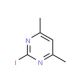4,6-Dimethyl-2-iodopyrimidine - chemical structure image