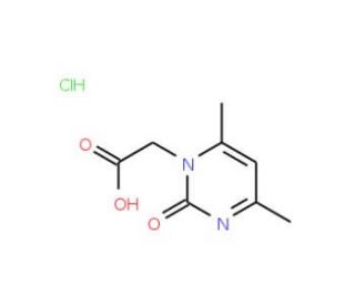 (4,6-Dimethyl-2-oxo-2H-pyrimidin-1-yl)-acetic acid hydrochloride - chemical structure image