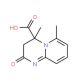 4,6-Dimethyl-2-oxo-3,4-dihydro-2H-pyrido-[1,2-a]pyrimidine-4-carboxylic acid (CAS 956783-58-7) - chemical structure image
