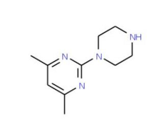 4,6-Dimethyl-2-piperazin-1-yl-pyrimidine - chemical structure image