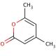 4,6-Dimethyl-α-pyrone (CAS 675-09-2) - chemical structure image