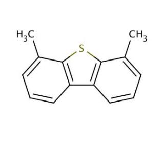 4,6-Dimethyldibenzothiophene (CAS 1207-12-1) - chemical structure image