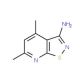 4,6-dimethylisothiazolo[5,4-b]pyridin-3-amine (CAS 56891-66-8) - chemical structure image