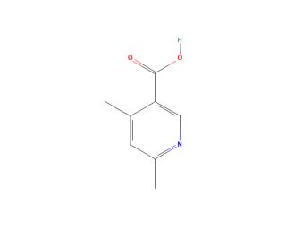 4,6-Dimethylnicotinic acid (CAS 22047-86-5) - chemical structure image