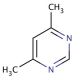 4,6-Dimethylpyrimidine (CAS 1558-17-4) - chemical structure image