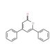 4,6-Diphenyl-2-pyrone (CAS 17372-52-0) - chemical structure image