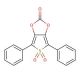4,6-Diphenylthieno[3,4-d]-1,3-dioxol-2-one 5,5-dioxide (CAS 54714-11-3) - chemical structure image