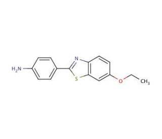 4-(6-Ethoxy-benzothiazol-2-yl)-phenylamine - chemical structure image
