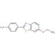 4-(6-Ethoxy-benzothiazol-2-yl)-phenylamine - chemical structure image