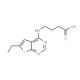 4-(6-Ethyl-thieno[2,3-d]pyrimidin-4-ylamino)-butyric acid - chemical structure image