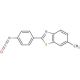 4-(6-Methyl-2-benzothiazolyl)phenyl isocyanate (CAS 67229-93-0) - chemical structure image