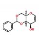 4,6-O-Benzylidene-D-glucal (CAS 14125-70-3) - chemical structure image