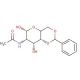 4,6-O-Benzylidene-N-acetyl-D-galactosamine (CAS 420118-03-2) - chemical structure image
