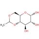 4,6-O-Ethylidene-α-D-glucose (CAS 13224-99-2) - chemical structure image