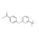 4-{[6-(Trifluoromethyl)pyridin-2-yl]oxy}benzoic acid - chemical structure image