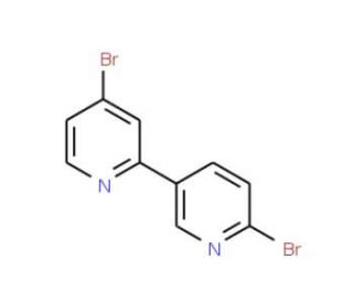 4,6&prime;-Dibromo-2,3&prime;-bipyridine (CAS 942206-14-6) - chemical structure image