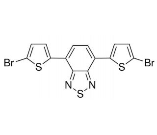 4,7-Bis(5-bromo-2-thienyl)-2,1,3-benzothiadiazole (CAS 288071-87-4) - chemical structure image