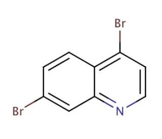 4,7-Dibromoquinoline (CAS 700871-88-1) - chemical structure image