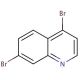 4,7-Dibromoquinoline (CAS 700871-88-1) - chemical structure image