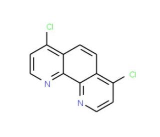 4,7-Dichloro-1,10-phenanthroline (CAS 5394-23-0) - chemical structure image
