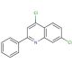 4,7-Dichloro-2-phenylquinoline (CAS 116434-94-7) - chemical structure image