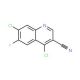 4,7-Dichloro-6-fluoro-quinoline-3-carbonitrile - chemical structure image