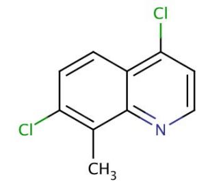 4,7-Dichloro-8-methylquinoline (CAS 643039-79-6) - chemical structure image