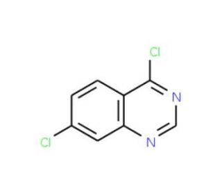 4,7-dichloroquinazoline (CAS 2148-57-4) - chemical structure image